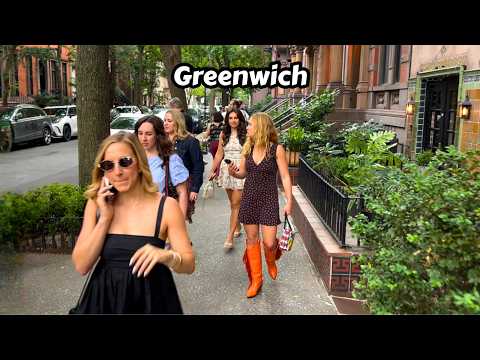 Walking In Greenwich Village New York 4k Dolby Vision