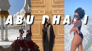 BLACK GIRL IN ABU DHABI VLOG 🐪| Travel Vlog (Activities that you MUST do!)