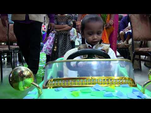 Devesh Audvik First Birthday - Introduction scene.
