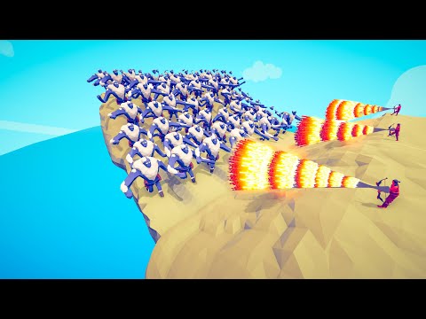 3x GOD FIREWORK ARCHERS vs 100x EVERY UNIT - Totally Accurate Battle Simulator TABS