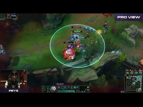 GENG Peyz Xayah early bot kill Pro View | KT vs GENG | LCK Spring Playoffs 2023