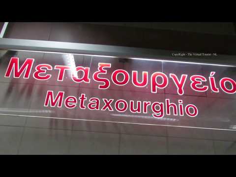 Estação de metrô Metaxourgeio em Atenas Grécia 1
