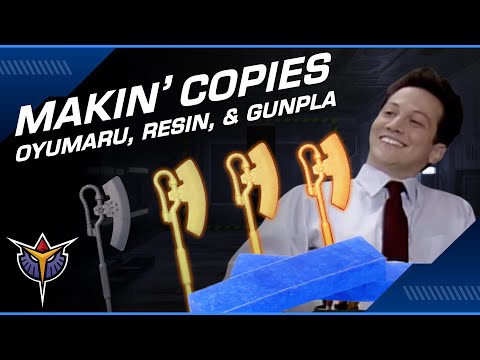 Level Up Your Gundams: Making Copies of Gunpla Parts Using Oyumaru Blue Stuff & Epoxy Resin