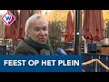 Verbaasde reacties op feest aan het Plein in Den Haag - OMROEP WEST