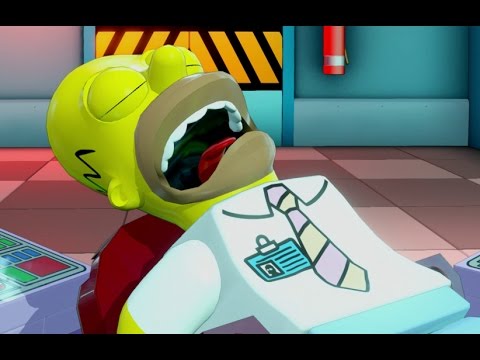 LEGO Dimensions Walkthrough Part 3 - LEGO The Simpsons!