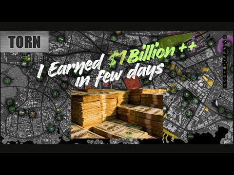 Torn City | How to make money fast and easy | Making 1 Billion easily #gaming #torncity