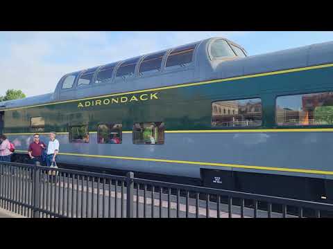 Adirondack Railroad: High Peaks Limited - Utica to Tupper Lake