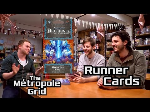 Netrunner Unboxing: Business First - Runner Cards
