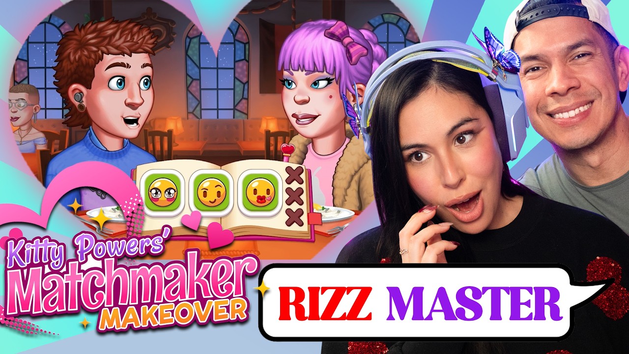 iHasCupquake & Red play the NEW Kitty Power's Matchmaker Makeover...and they are RIZZ MASTERS?!