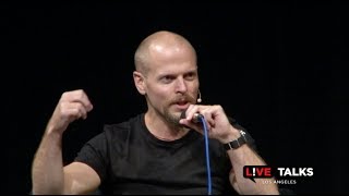Tim Ferriss & Terry Crews at Live Talks Los Angeles