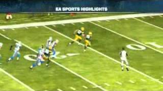 Madden 12. 52 yds Rodgers to Jennings