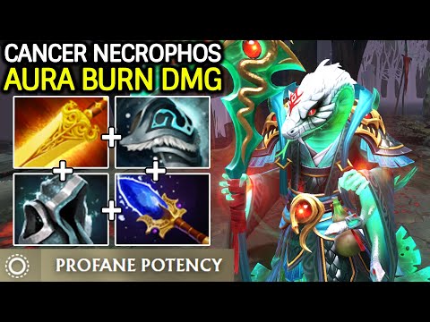 Cancer Necrophos – Imba Aura Burn Damage Power Dota 2
