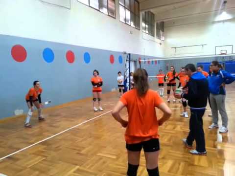 Under13 in allenamento con prof. Giuseppe Bosetti