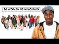 20 WOMEN VS 1 RAPPER NINO PAID