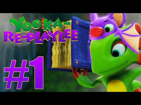 Yooka-Replaylee Gameplay Walkthrough Part 1 - Tribalstack Tropics 100%(Nintendo Switch 2 Full Game)