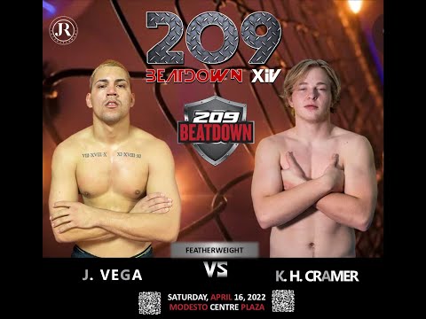 Jesus Vega vs Keegan Hassell Cramer - 209BEATDOWN XIV - APRIL 16, 2022