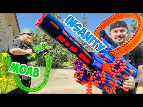 NERF WAR: Clash of the TITANS!