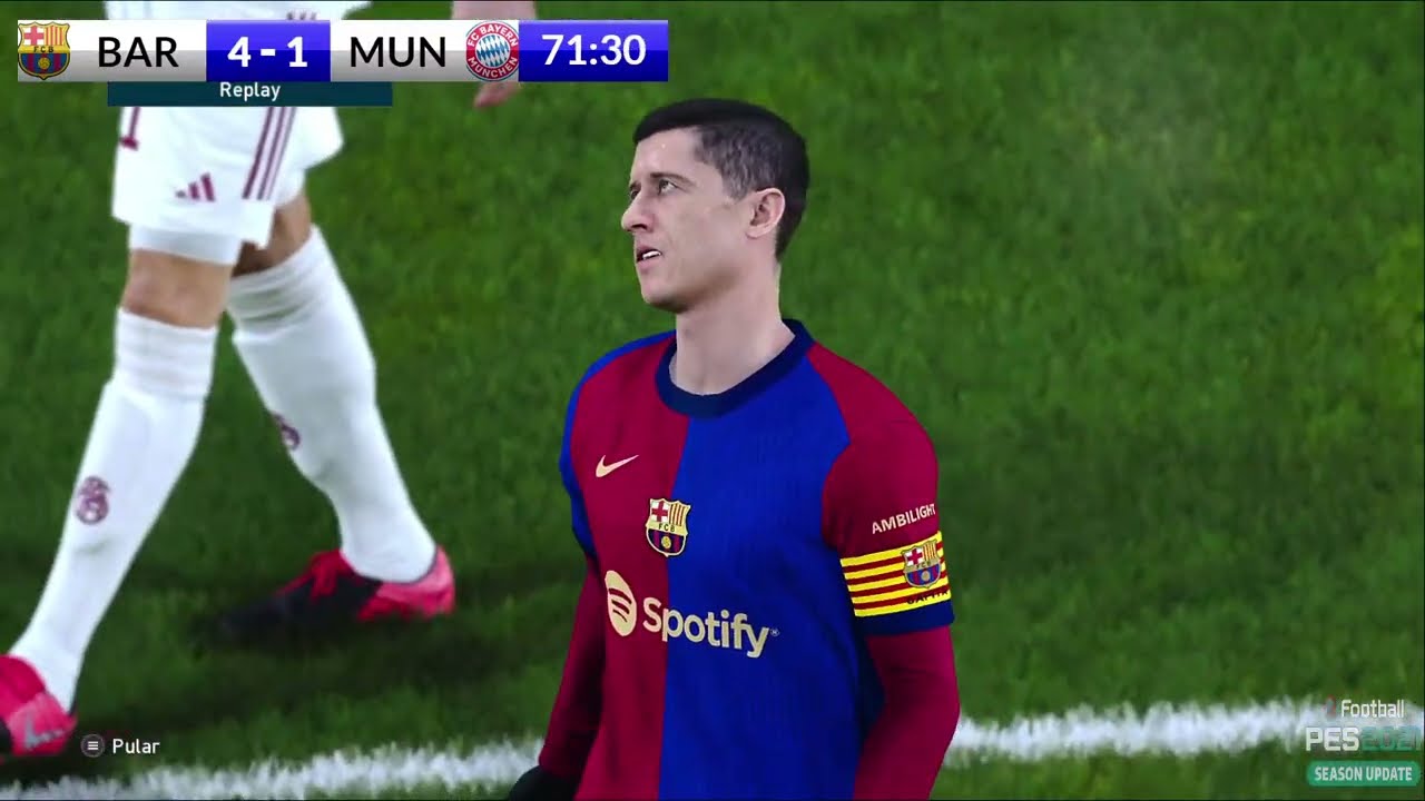 BARCELONA X BAYERN MUNCHEN AO VIVO (COM lMAGEM)  JOGO DE HOJE ASSISTA AGORA / GAMEPLAY  PES 2021