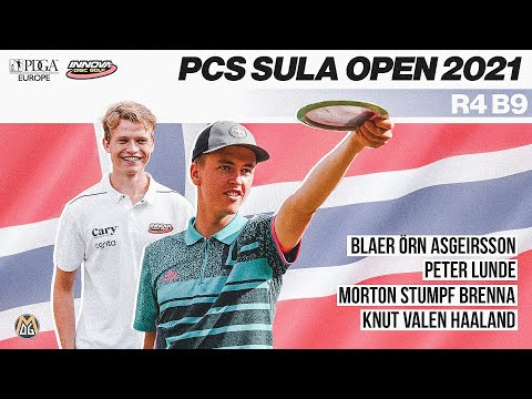 2021 PCS Sula Open | R4B9 Lead Card | Asgeirsson, Lunde, Brenna, Haaland | More Disc Golf