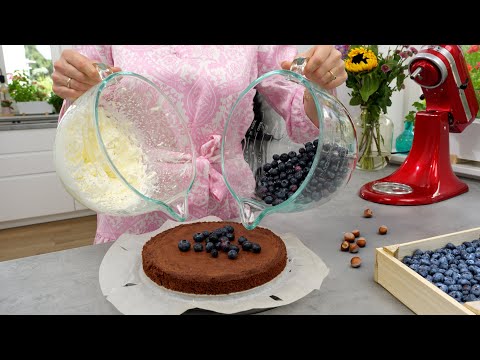 Heidelbeeren & Haselnüsse. Das beste Rezept aus der Schweiz!