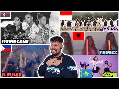 REACTION TO GIRLGROUPS: ÓZME-Tek Ózime / Hurricane-Legalan / THREEX-Dua / Glass-Out / R RULES-DNY