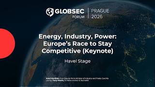 Havel stage | Energy, Industry, Power: Europe's Race to Stay Competitive