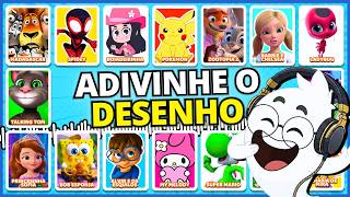 🔊 ADIVINHE O DESENHO PELA MÚSICA! 🎵 | Especial Desenhos Infantis | #quiz #buuquiz