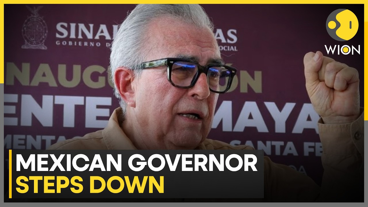 Mexican Governor Steps Down After US Accusations | WION