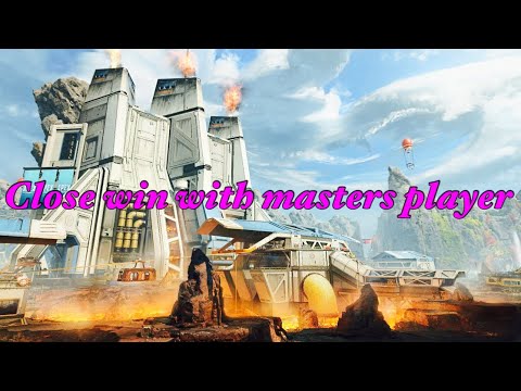 CLOSE WIN WITH A MASTERS PLAYER!!! (Apex Legends Season 12)