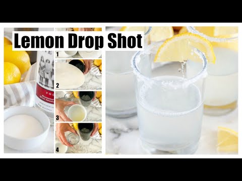 Lemon Drop Shot/ How to make a lemon drop shot