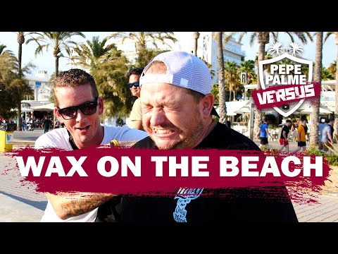 Pepe Palme Versus - Kaltwachsstreifen abziehen bis zum Limit gegen DJ Balineiro -