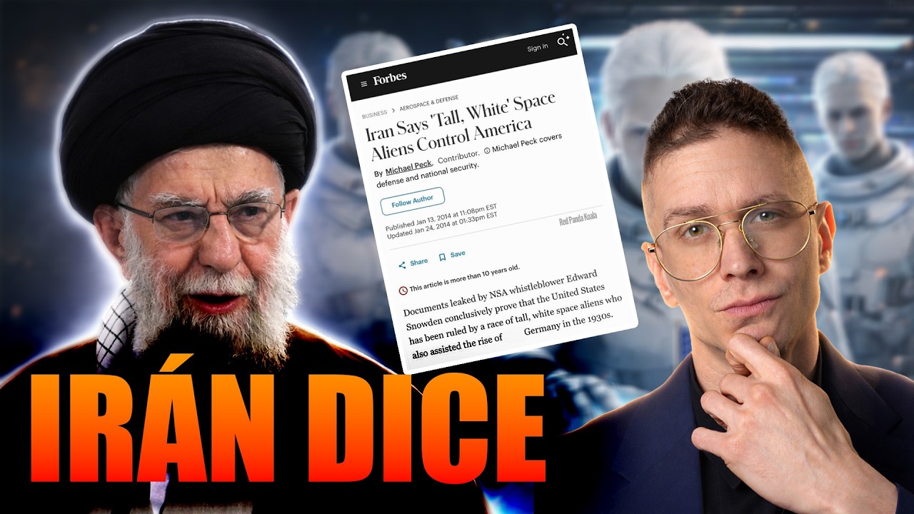 Irán dice que Extraterrestres "Altos Blancos" controlan Estados Unidos