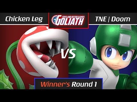 TNE | Doom (Mega Man) vs Chicken Leg (Piranha Plant/Pichu) - Winners Round 1 - Goliath Toys and Retr
