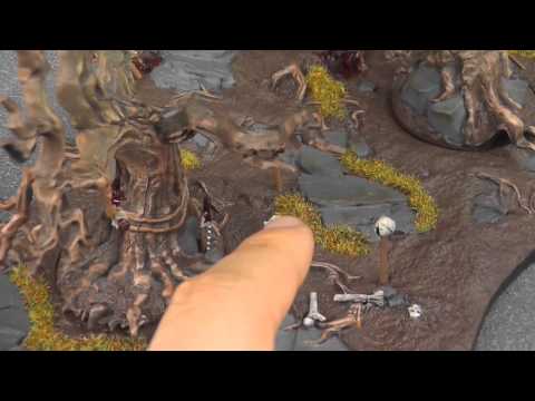 Projekt Update - Warhammer Tiermenschen Wälder Gelände - Phantasos Studio