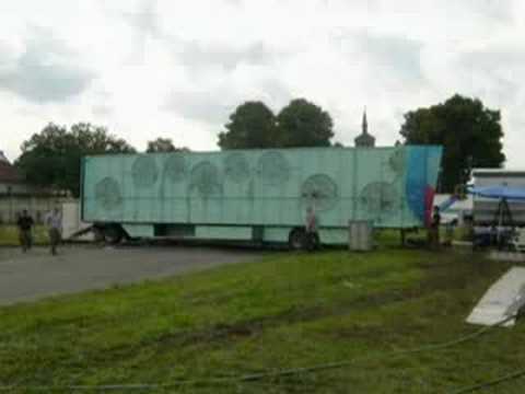 Cranger Kirmes 2008 Aufbaufotos vom 22.07.2008