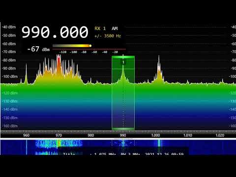 Atlanta, GA AM Broadcast Scan daytime with station IDs