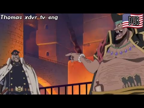 Shiryū of the rain save the crew of blackbeard - Dub Eng