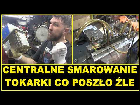 Kolejne problemy z Tokarką CNC - Pompka i układ centralnego smarowania Cyclone Denford
