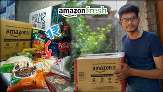 First Experience Of Amazon fresh Products !! fresh Products Starting ₹1 ...