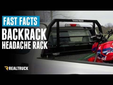 Backrack SRX Headache Rack Fast Facts