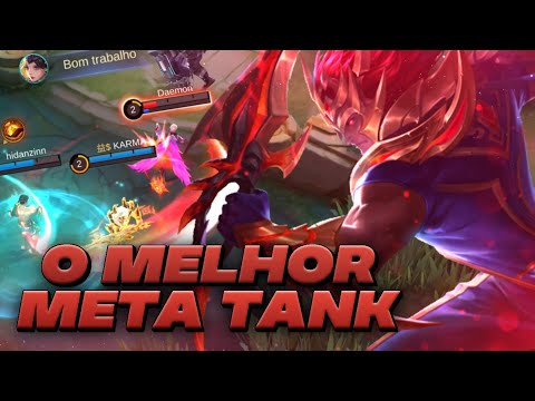 MARTINS O MELHOR META TANK DO MLBB!  ⚔️ MELHOR BUILD TANK