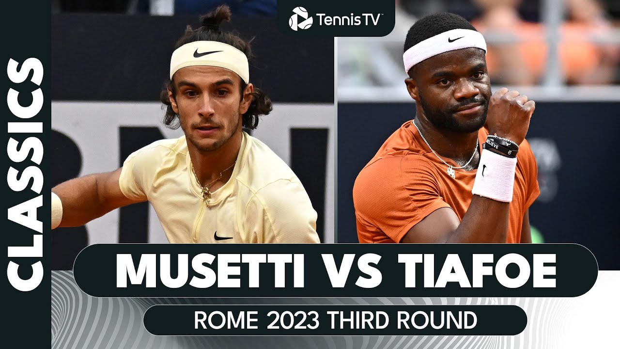 Lorenzo Musetti vs Frances Tiafoe Extended Highlights | Rome 2023