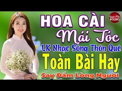 HOA CÀI MÁI TÓC ➤ MAI TIẾN ĐẠT ➤ LK Nhạc Sống Thôn Quê Toàn Bài Hay KHÔNG QUẢNG CÁO NGỌT LỊM TIM