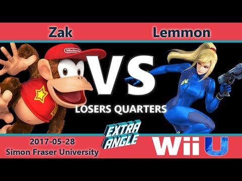 Extra Angle Singles: Losers Quarters - Zak (Diddy Kong, Cloud) vs Lemmon (Zero Suit Samus)