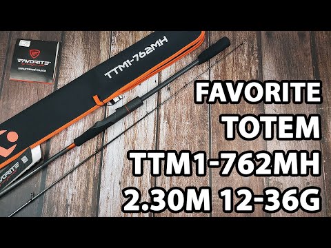 Спінінг Favorite Totem TTM1-762MH 2.30m 12-36g Fast