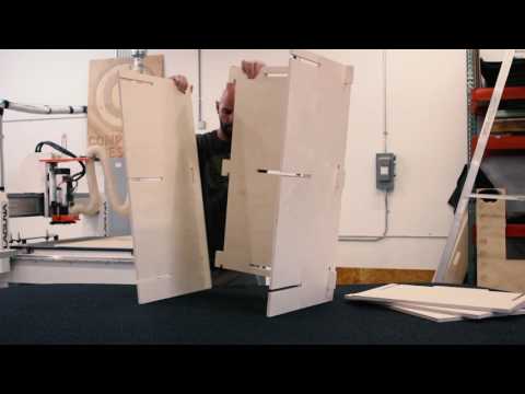 Flatpack Shelf by Compound Design