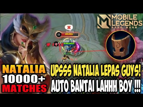 TOP 1 NATALIA GAMEPLAY EPISODE 82 - TOP 1 GLOBAL NATALIA BUILD - MOBILE LEGENDS