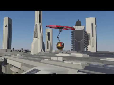 airship animation by Joe Gamble