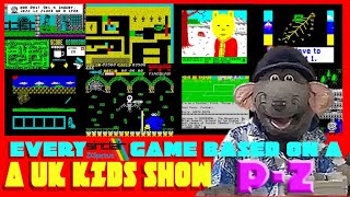 Every Spectrum Game Based On UK Kids TV | Part 2 | P To Z