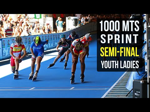 1000 Mts Sprint Semi Final Youth Ladies  | European Championships 2019